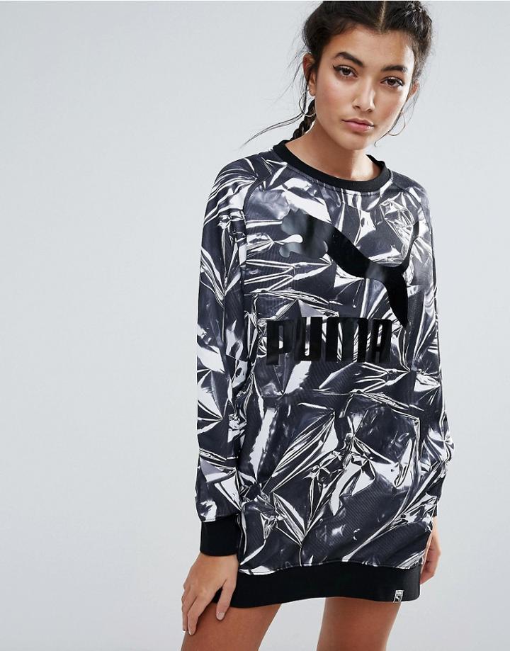 Puma Aop Dress Q4 - Black