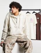 The North Face Tka Kataka Tiger Print Fleece In Gray