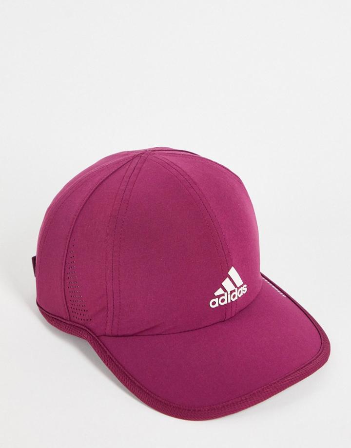 Adidas Superlite 2 Cap In Crimson Red