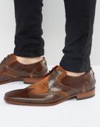 Jeffery West Scarface Leather Suede Derby Shoes - Brown