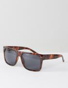 Jeepers Peepers Square Sunglasses In Tortoiseshell - Brown