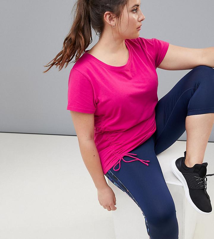 Rainbeau Curve Farah Tee In Pink - Pink