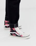 Vans Anaheim Sk8-hi Sneakers In Leaf Print