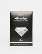 Sleek Makeup Glitterfest Biodegradable Glitter - Silver - Silver