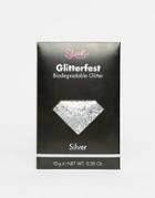 Sleek Makeup Glitterfest Biodegradable Glitter - Silver - Silver