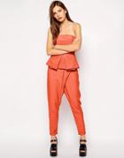 Finders Keepers Matchmaker Pant - Red