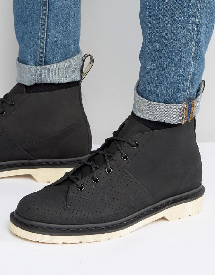 Dr Martens Church Monkey Boots - Black