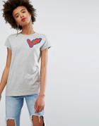 Love Moschino Sweet Love T-shirt - Gray