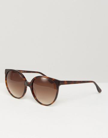 Pala Maha Round Cat Eye Sunglasses - Tort