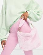 Ugg Duffy Faux Fur Tote In Tide Wild Lavender-purple