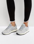 Saucony Knit Sneakers In Gray - Gray