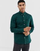 Fred Perry Oxford Shirt In Green - Green