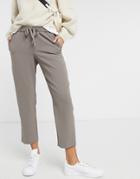River Island Sweatpants In Taupe-neutral