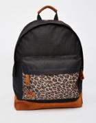 Mi-pac Leopard Backpack - Black