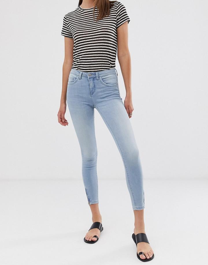 Only Kendell Regular Skinny Jeans - Blue