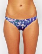 Lbr Good Vibrations Holo Bikini Bottoms - Blue
