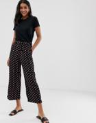 Vila Spotty Cropped Pants - Multi