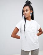Mango Love The Planet Organic T-shirt In White - White