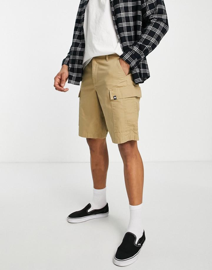 Element Legion Cargo Shorts In Camel-neutral