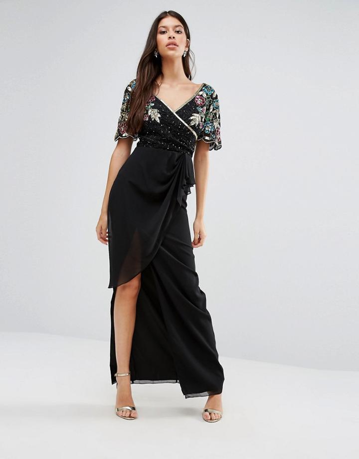 Virgos Lounge Ariann Maxi Dress - Black