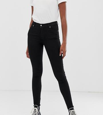 Dr Denim Lexy Tall Mid Rise Skinny Jean - Black