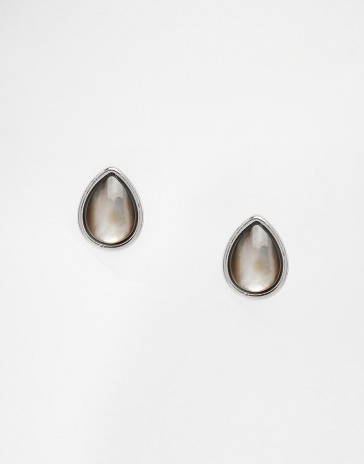 Weekday Delicate Stud Earrings - Silver