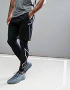 2xu Running 9 Parade Shorts In Black Mr4827b-blk - Black