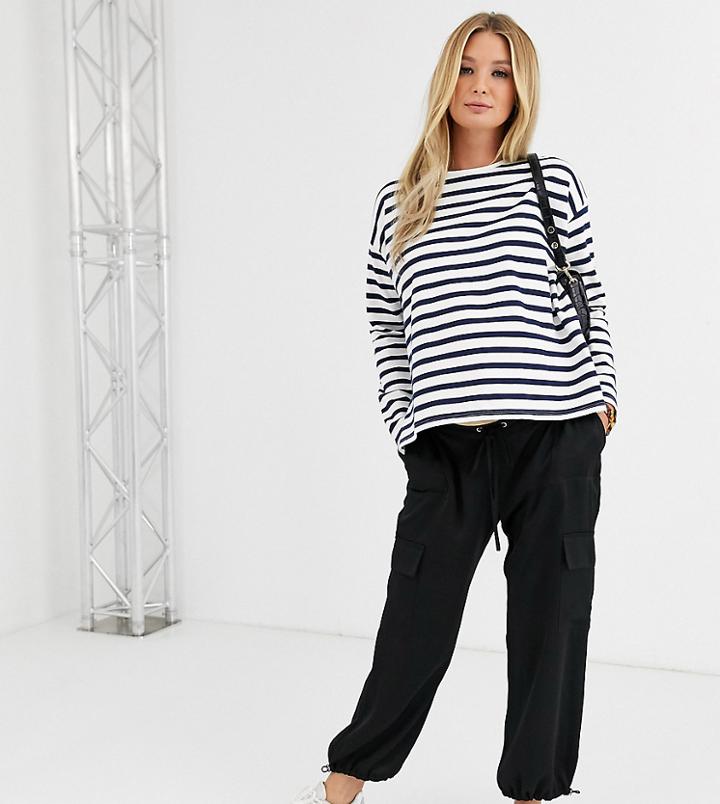 Asos Design Maternity Pocket Detail Utility Pants