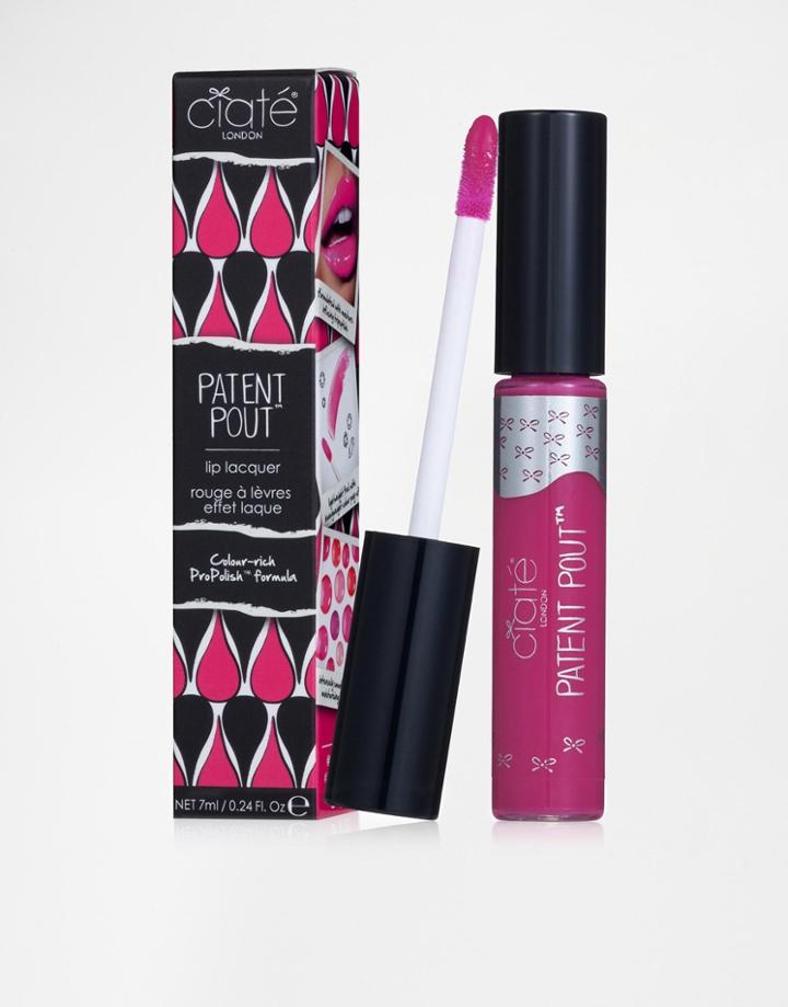 Ciate Patent Pout -shine Liquid Lipstick - Bombshell $30.00