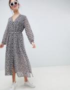 Moves By Minimum Button Through Midi Tea Dress - Multi