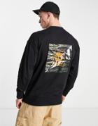 Timberland Lny Sweatshirt In Black