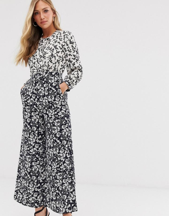 French Connection Floral Jumpsuit-multi