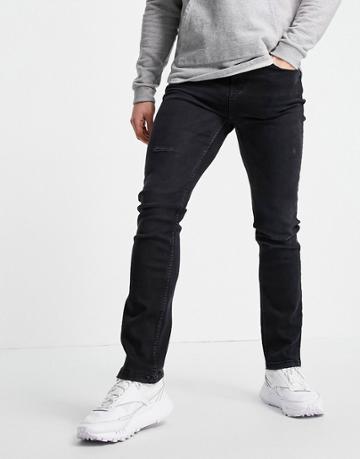 Aeropostale Slim Fit Jeans-black