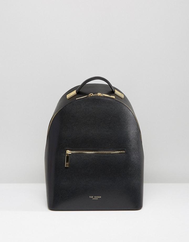 Ted Baker Mini Grain Backpack - Black
