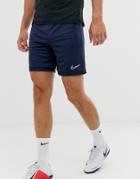 Nike Soccer League Knit Shorts In Navy