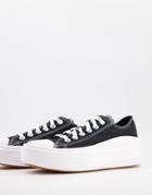Converse Chuck Taylor All Star Move Ox Canvas Sneakers In Black