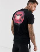 Friend Or Faux Mellow Back Print T-shirt - Black