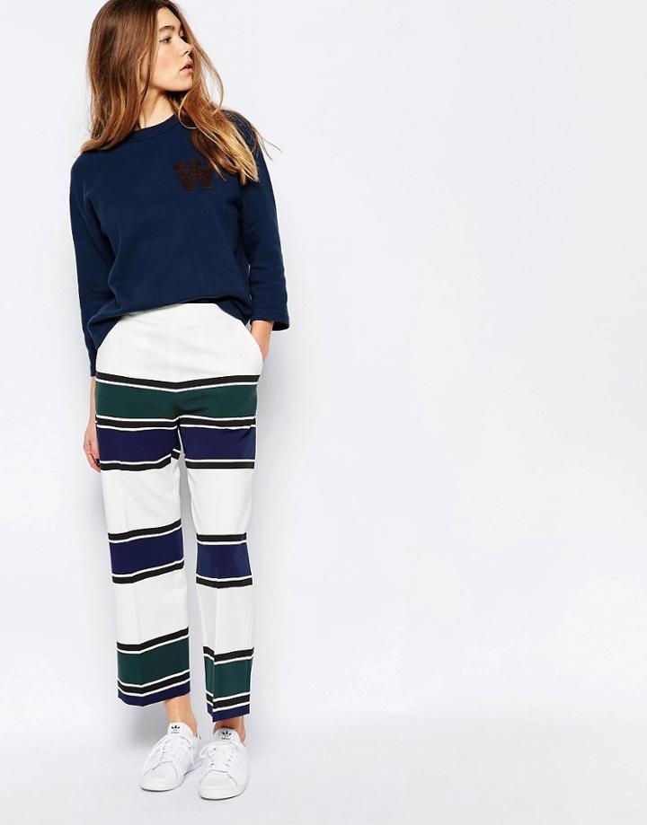 Wood Wood Lisa Stripe Pants - Stripe