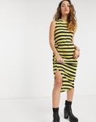 Cheap Monday Organic Cotton Stripe Tank Dress-black