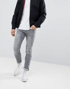 Esprit Slim Fit Jeans With Dynamic Stretch - Gray