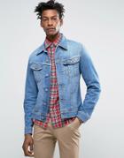 Lee Rider Denim Jacket Worn In Wash - Black