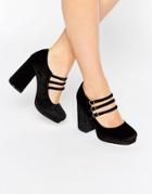 Asos Pop Up Heels - Black