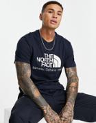 The North Face Berkley California T-shirt In Navy