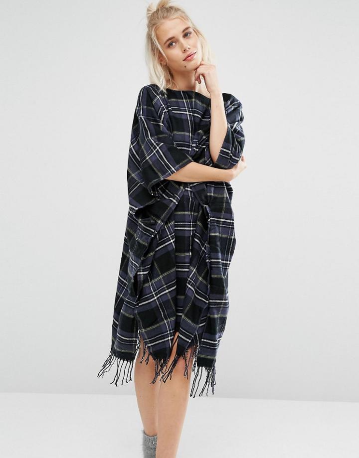 Dkny Sleep Poncho - Black