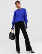 Y.a.s Flared Smart Pants - Black