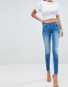 Salsa Wonder Push Up Bum Lift Skinny Jean - Blue