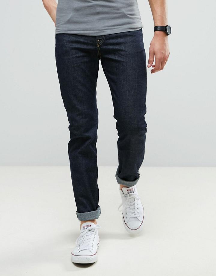 Lee Rider Stretch Slim Jean Rich Blue Wash - Blue