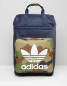 Adidas Originals Backpack In Camo Az6270 - Green