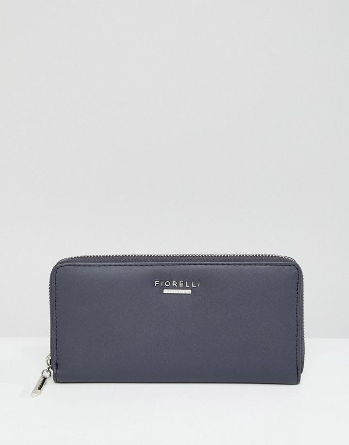 Fiorelli City Zip Around Purse - Navy