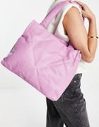 Nali Padded Shoulder Bag In Pink
